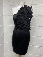 AX Paris Black Satin Bodycon