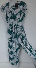 AX Paris Green Floral Wide Leg