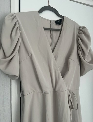 Paris beige wrap - paris, dress