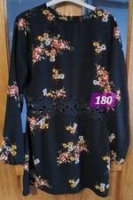 AX Paris Black Floral Mini