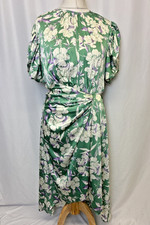 AX Paris Green Floral Puff