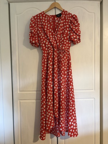 Paris women long red - ax,
